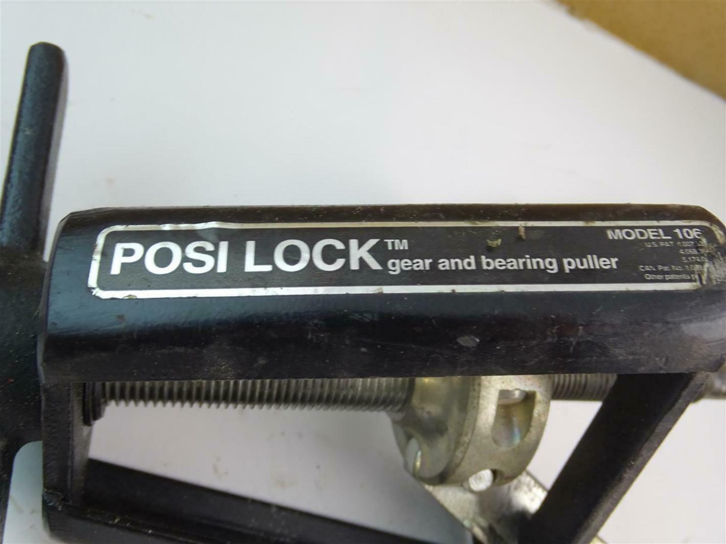 Posi Lock Jaw Bearing & Gear Caged Puller , Model 106 Joseph Fazzio