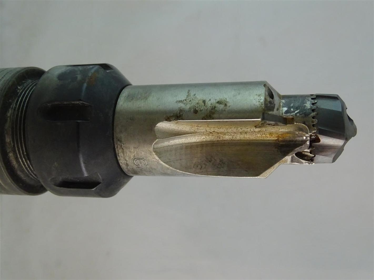 Command CAT 50 Tool Holder with Cardbide Tipped Drill , C24008 Joseph