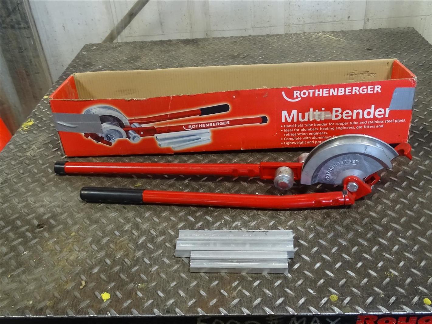 Rothenberger MultiBender, Copper Tube and Stainless Pipe , 90612