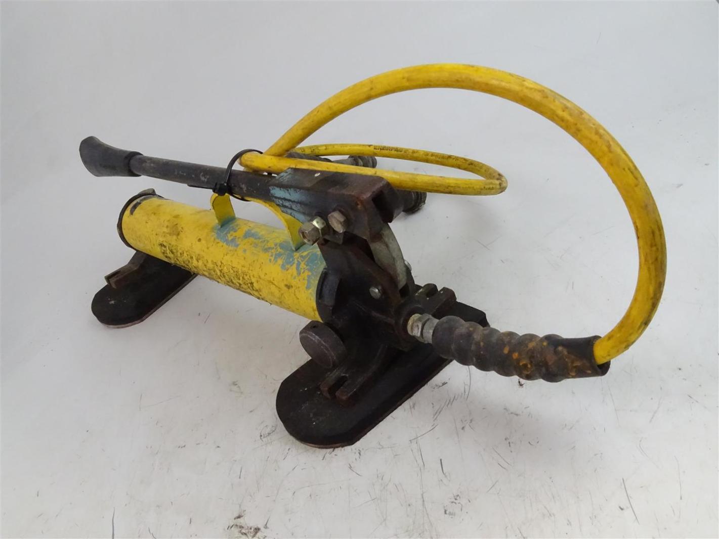 Enerpac Hydraulic Hand Pump, 10,000 Psi , Hand Pump Joseph Fazzio