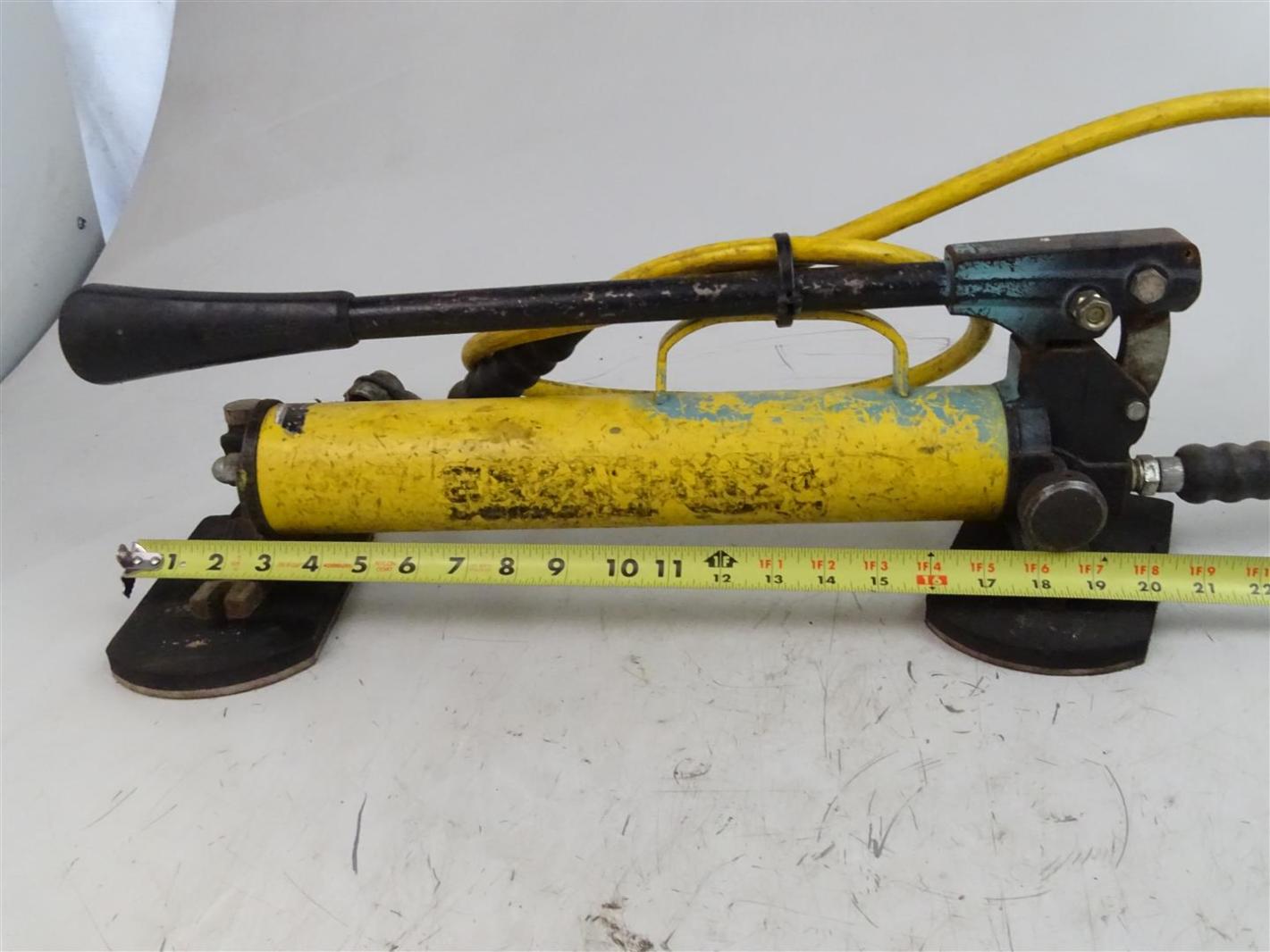 Enerpac Hydraulic Hand Pump, 10,000 Psi , Hand Pump Joseph Fazzio