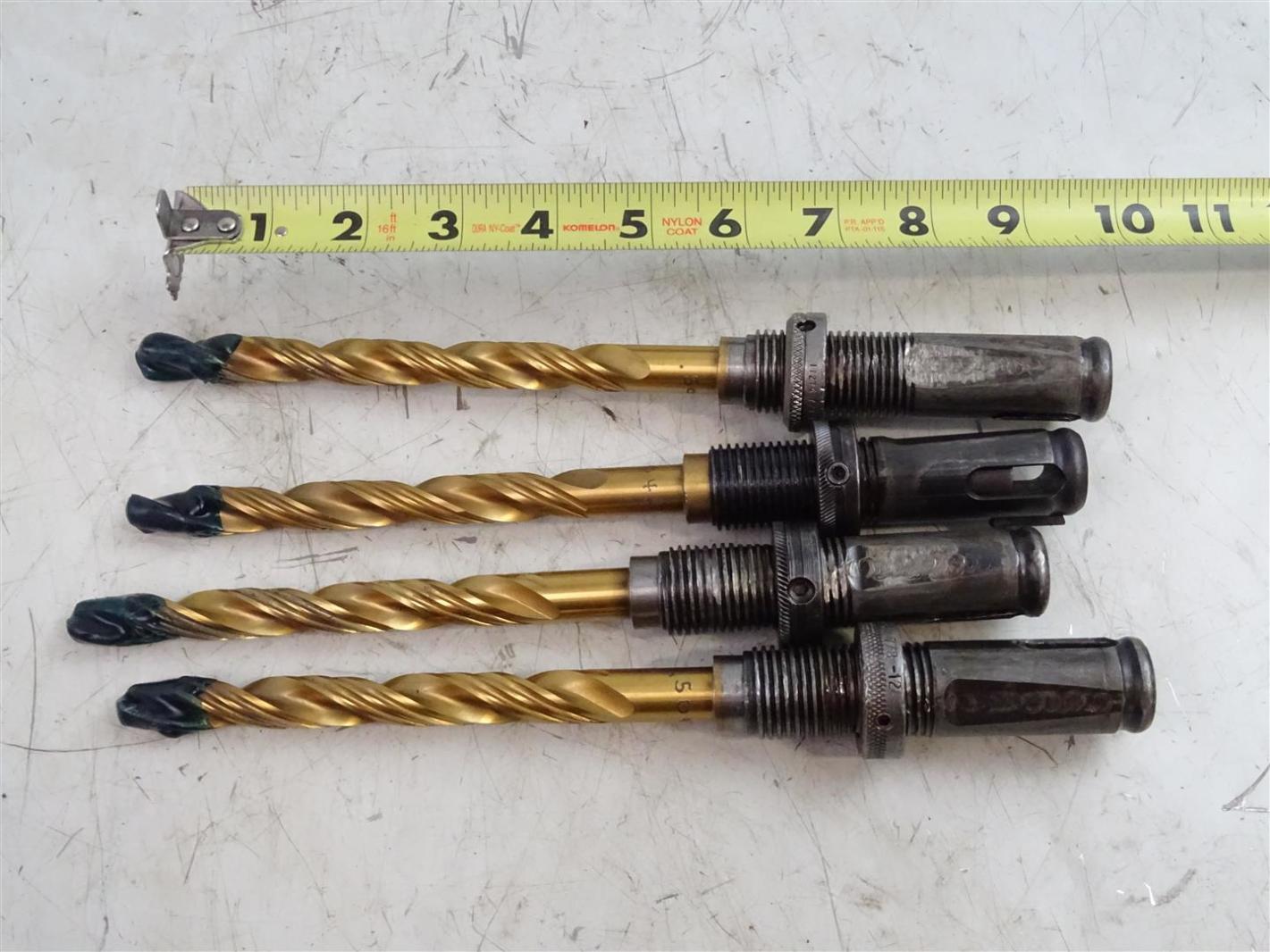 (4) Guhring Step Drill Bit, Threaded Shank , GUHJ76878 Joseph Fazzio