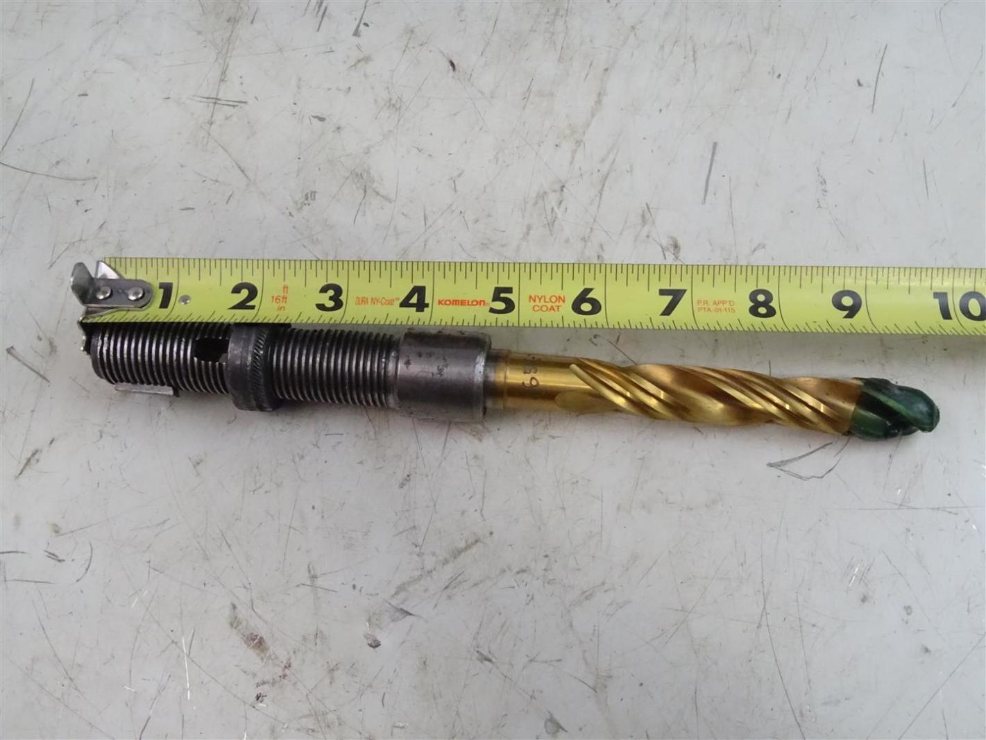 (3) USA Step Drill Bit, Threaded Shank , Adapter Joseph Fazzio, Incorporated
