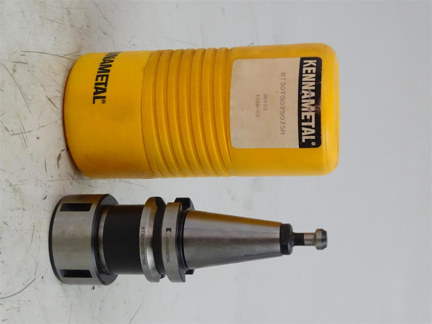 Kennametal 40 Taper CNC Tool Holder , BT30TG075075M Joseph Fazzio