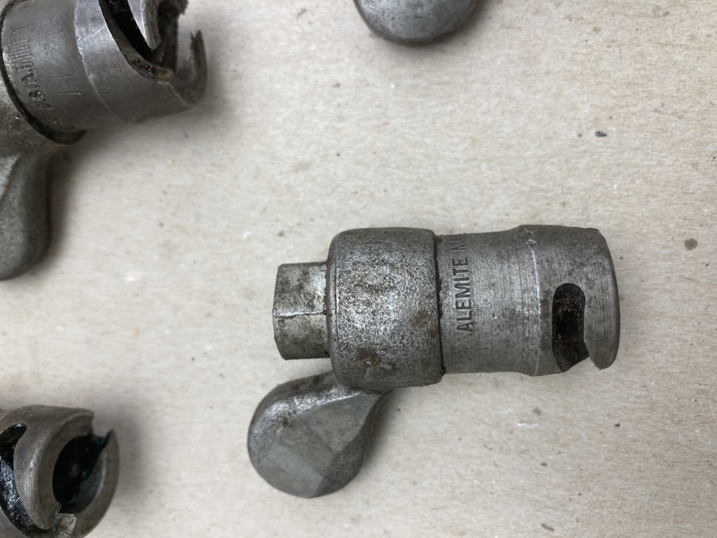 (9) Alemite Pin Type Grease Coupler fittings , 51185 Joseph Fazzio