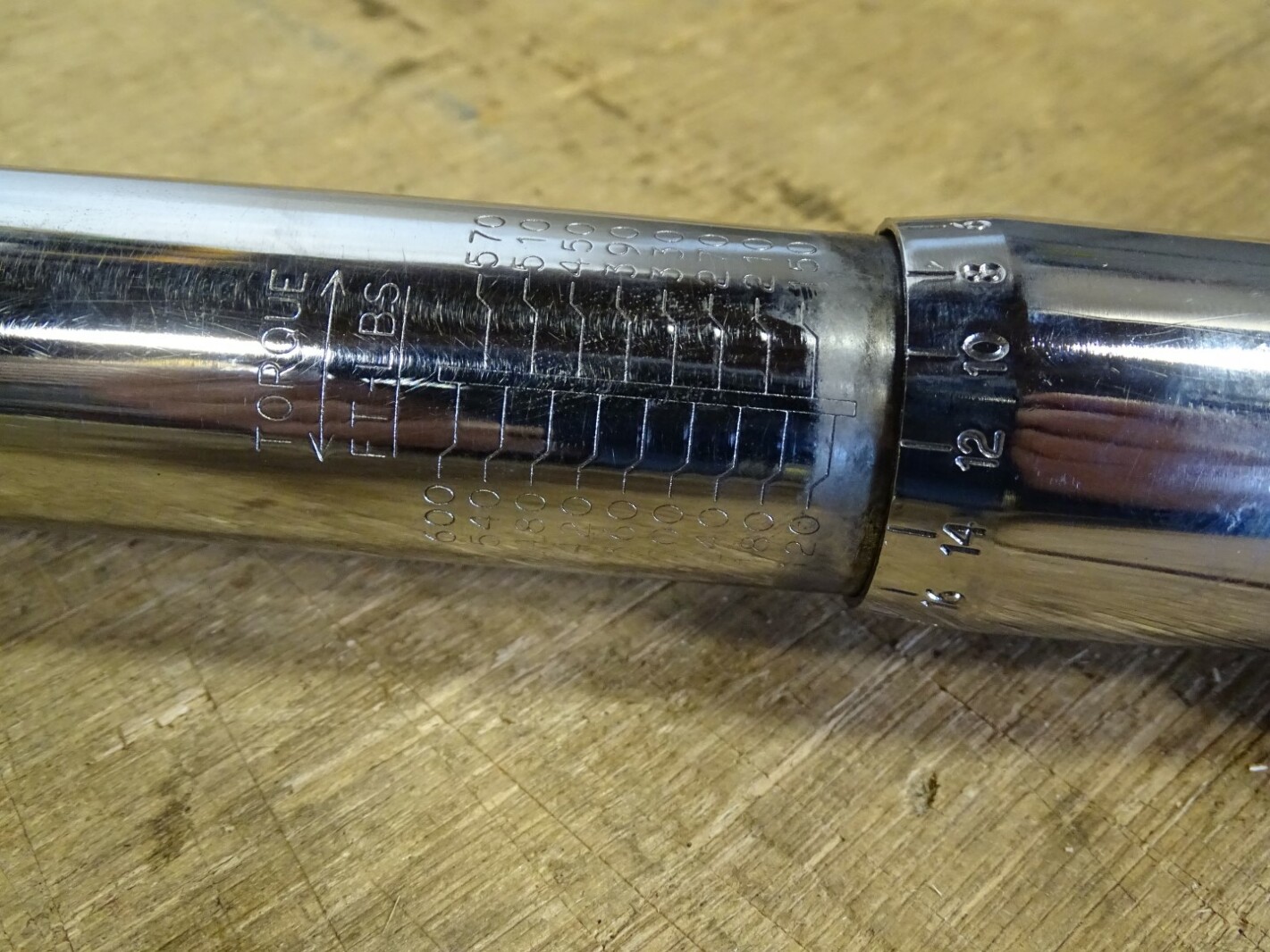 Proto 3/4" Torque Wrench, 600 FT LBS. , 6020AB Joseph Fazzio