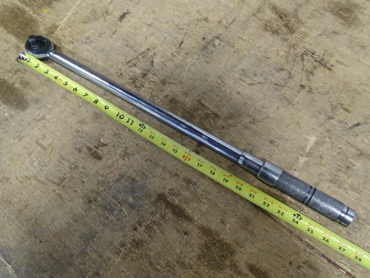 Proto 1/2" Torque Wrench, 250 FT LBS. , 6014C Joseph Fazzio, Incorporated