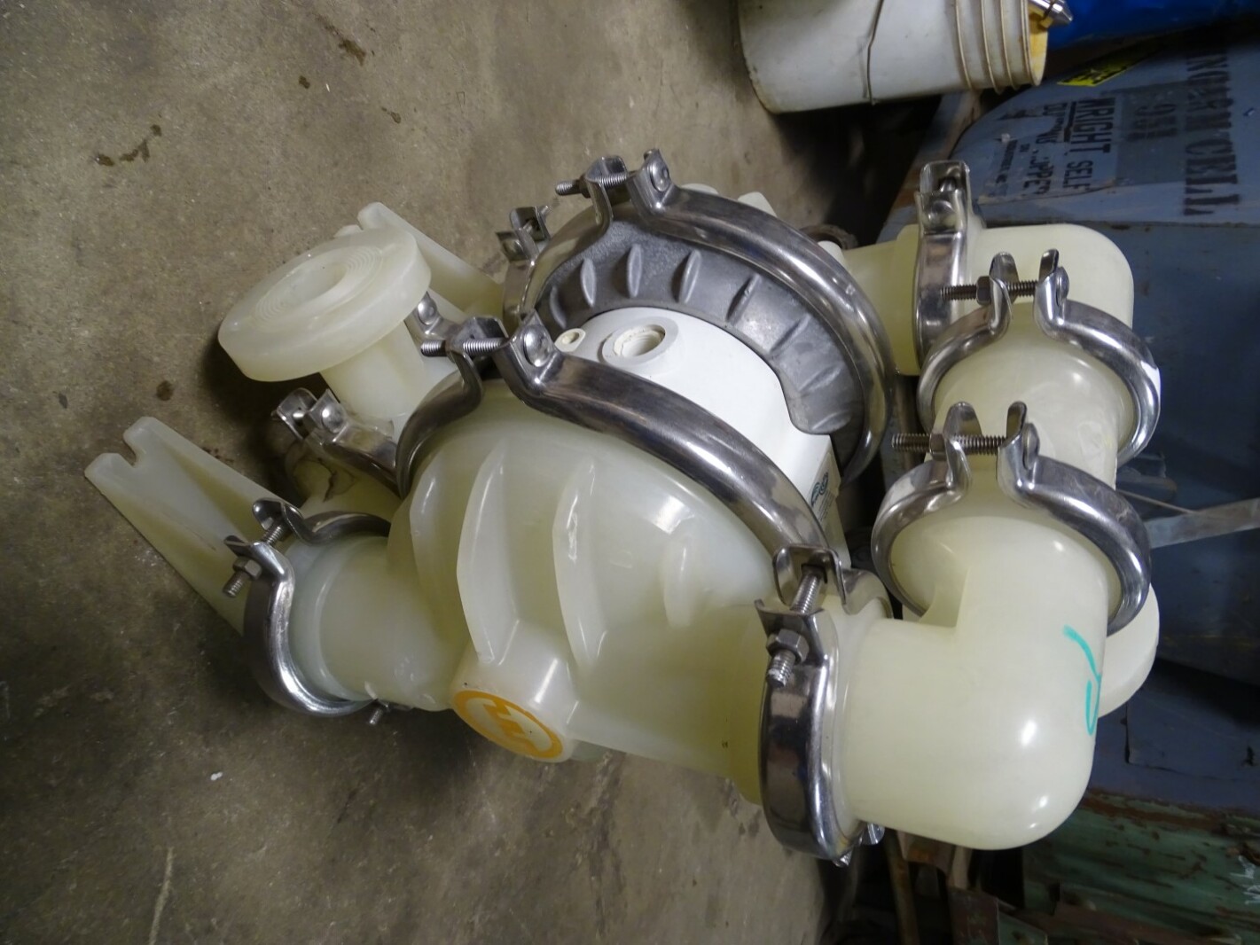 Wilden Diaphragm Pump 11/2", 04318020700 Joseph Fazzio, Incorporated