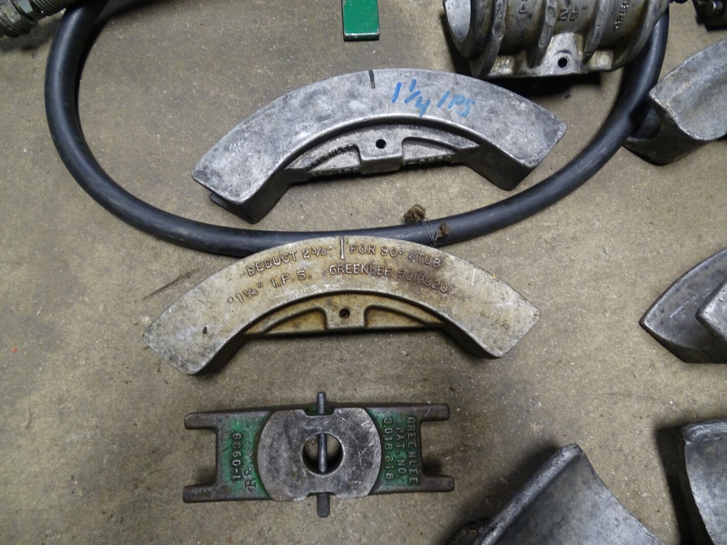 Greenlee Hydraulic Pipe Bender 11/44", 777 Joseph Fazzio, Incorporated