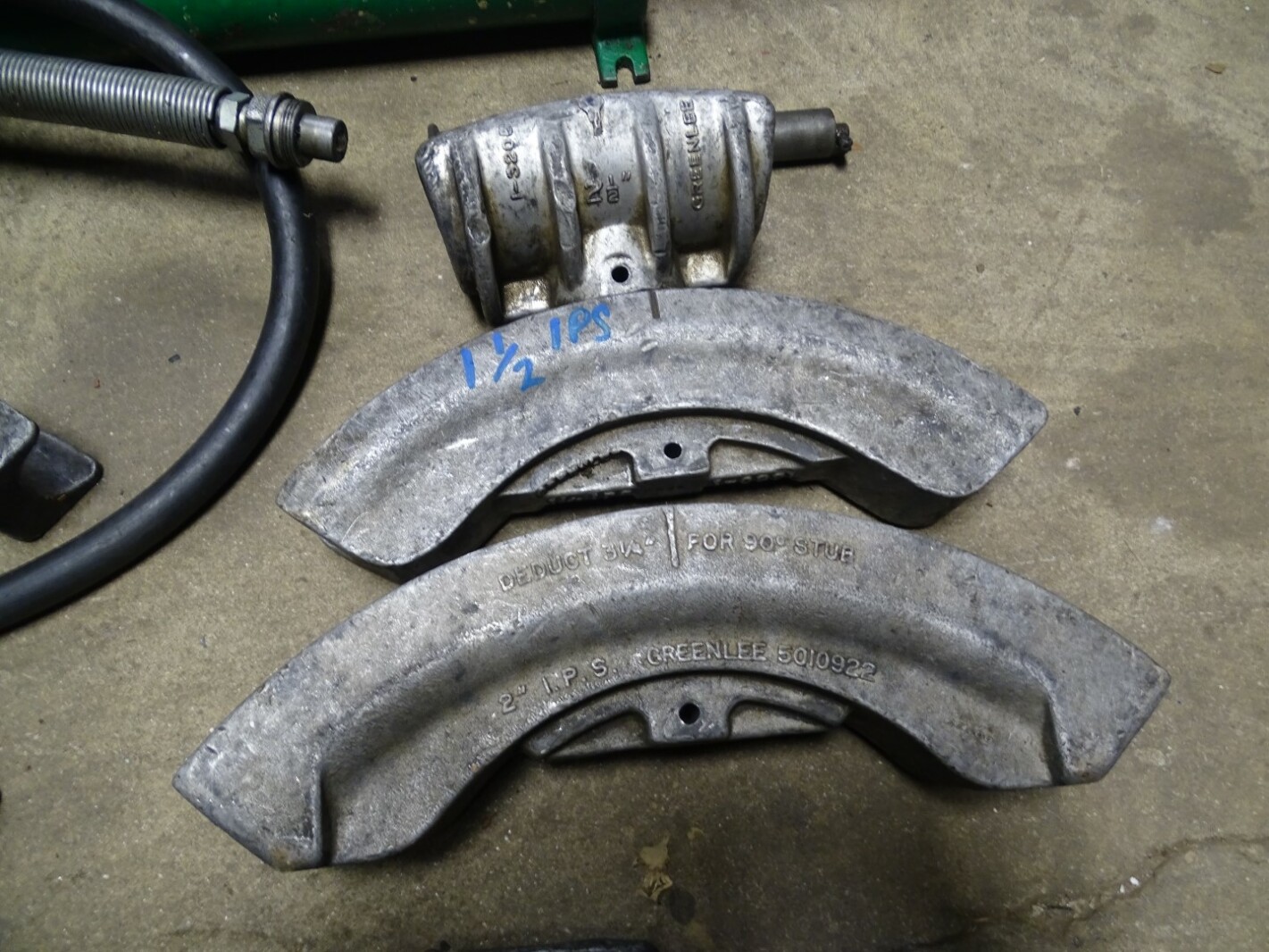 Greenlee Hydraulic Pipe Bender 1-1/4-4