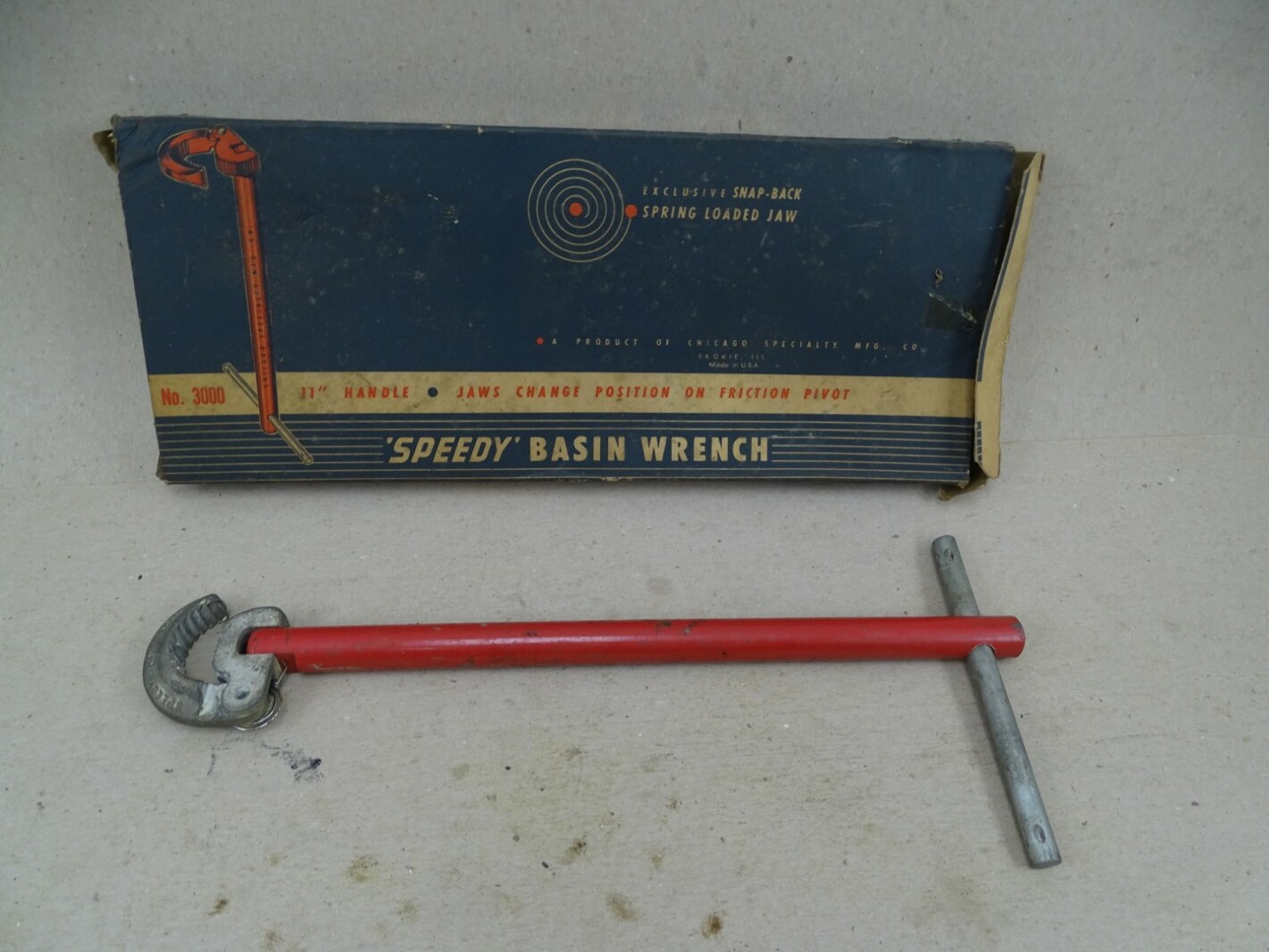 Speedy Basin Wrench 11