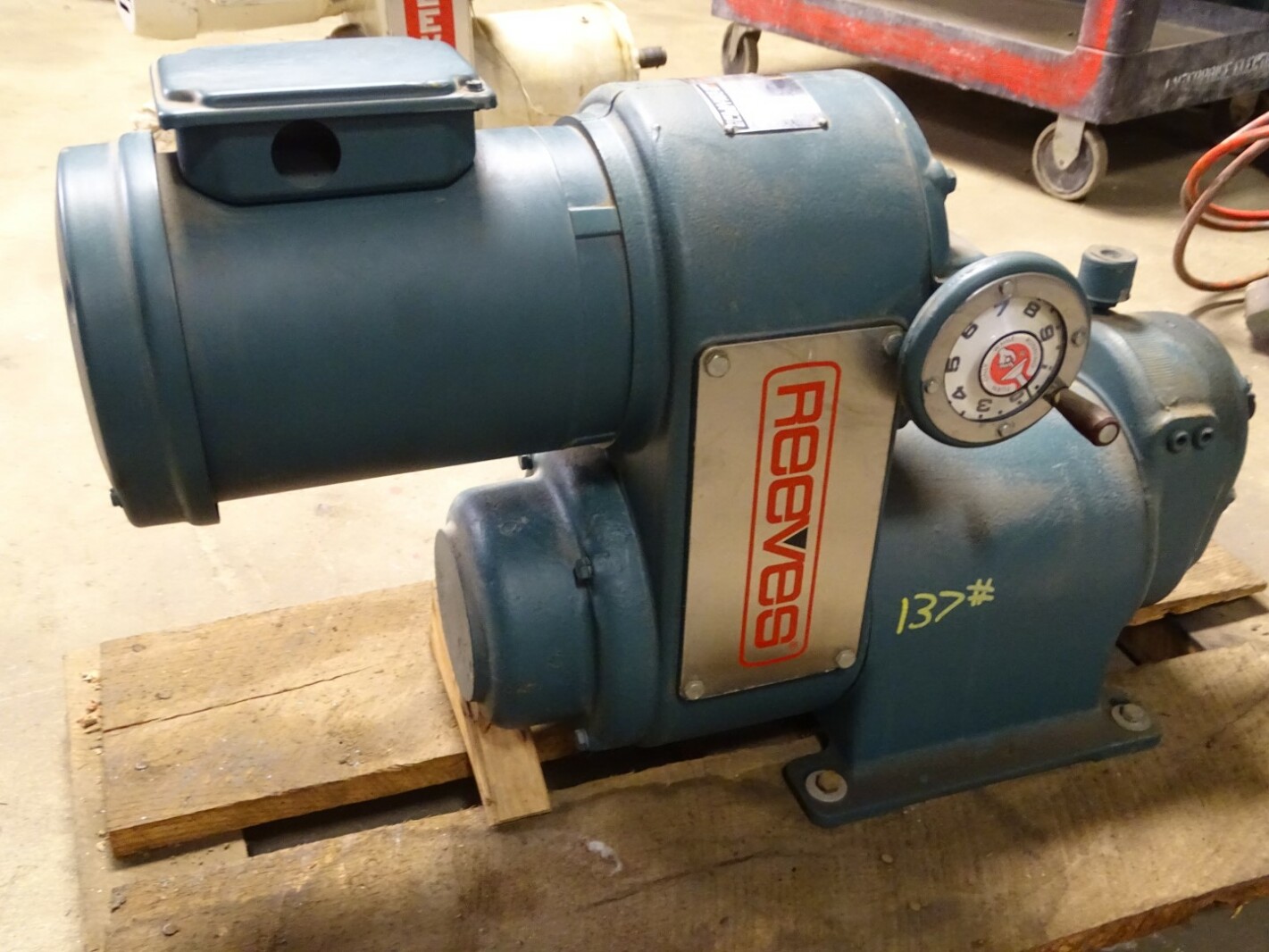 Reeves/Reliance Electric Motor Drive 1/2Hp, R371625-001-X | eBay