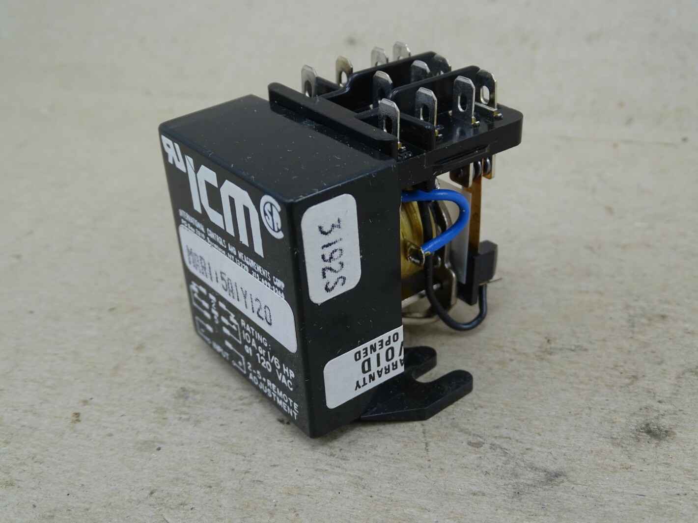 ICM Corp.  Time Delay Relay  , MAR1I5A1Y120