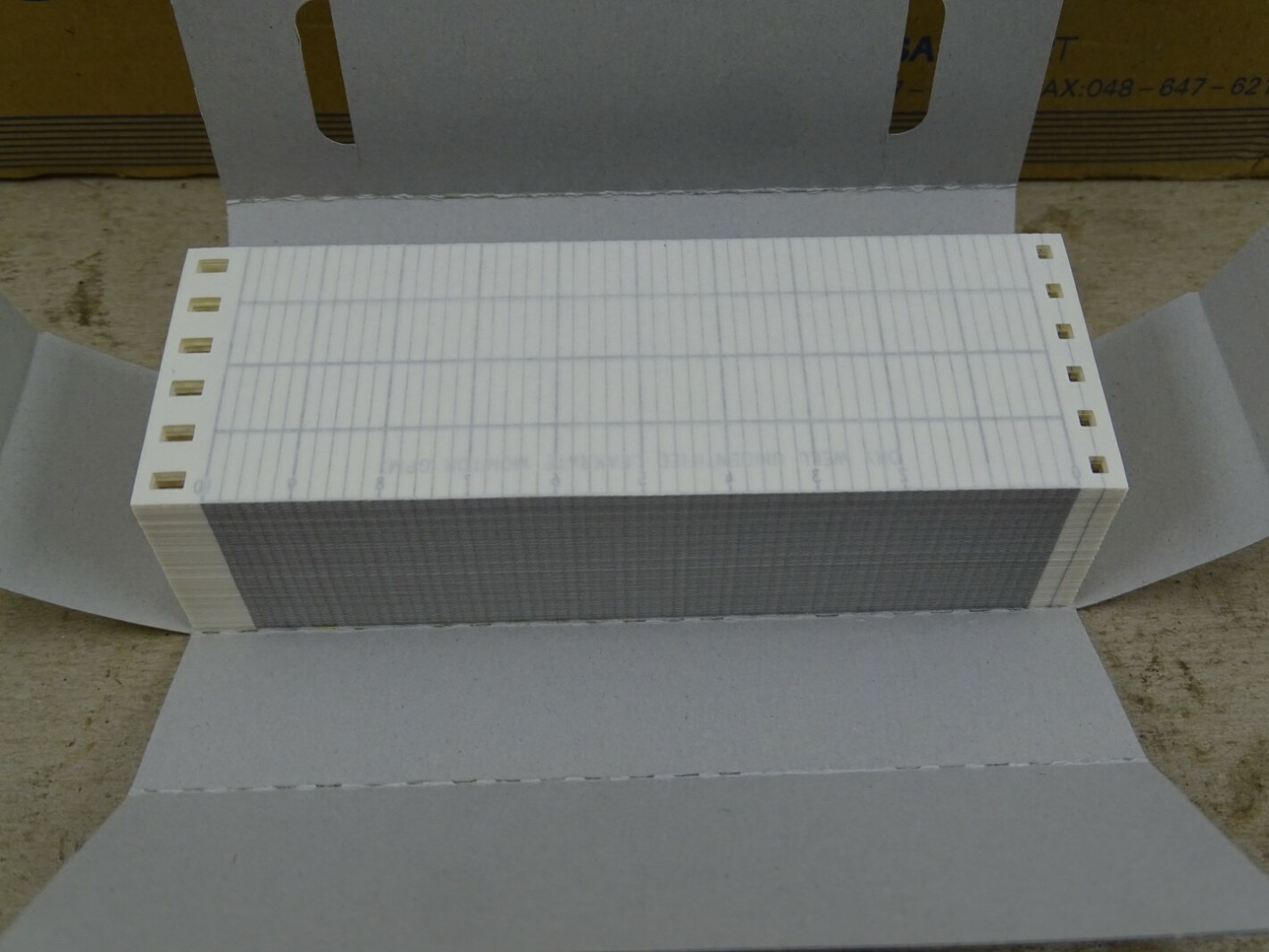 (10) Yokogawa  Folding Chart Paper , B956ARG