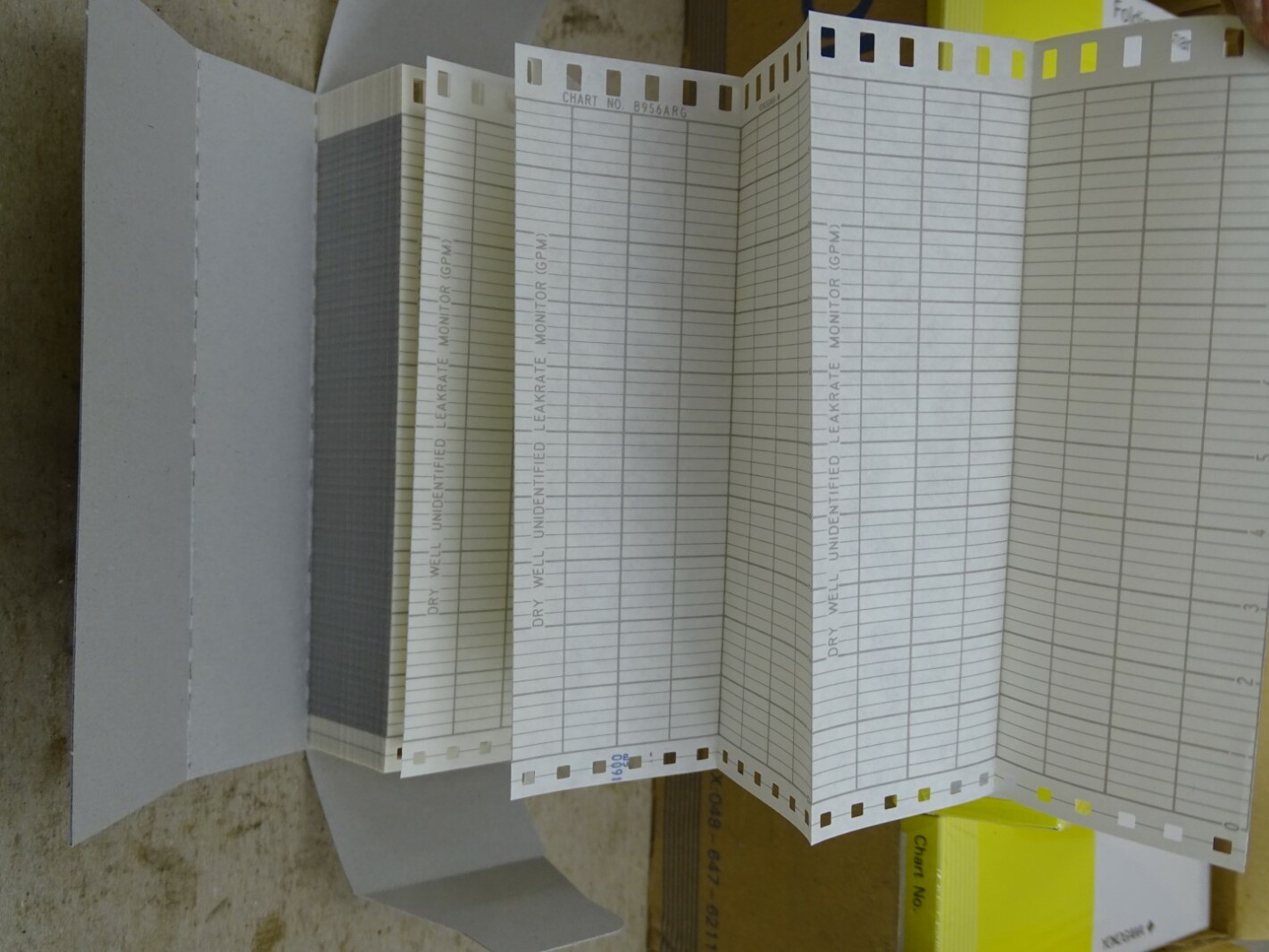 (10) Yokogawa  Folding Chart Paper , B956ARG
