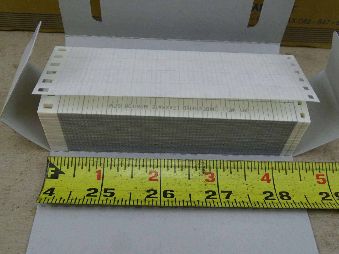 (10) Yokogawa  Folding Chart Paper , B956ARG