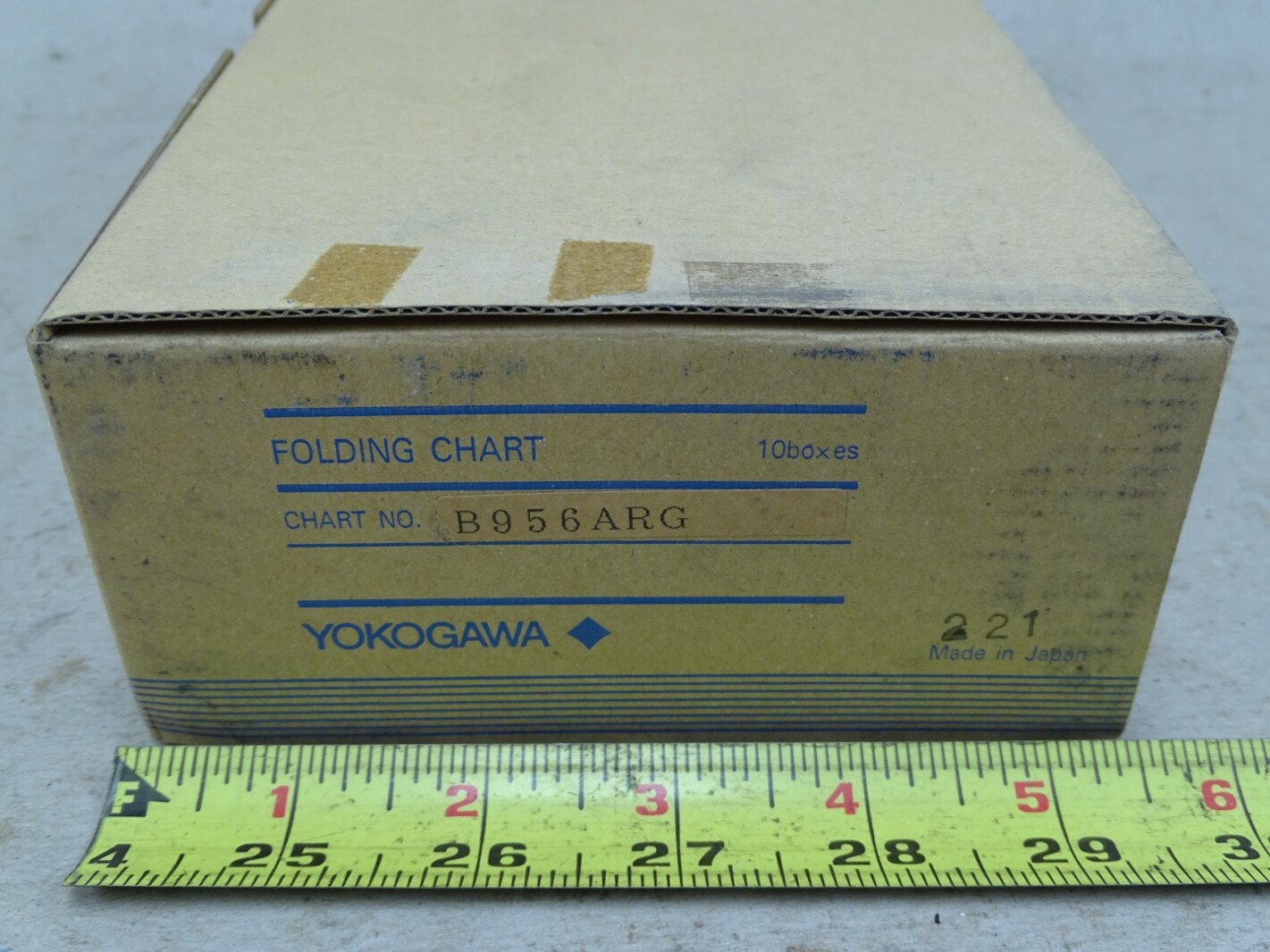 (10) Yokogawa  Folding Chart Paper , B956ARG