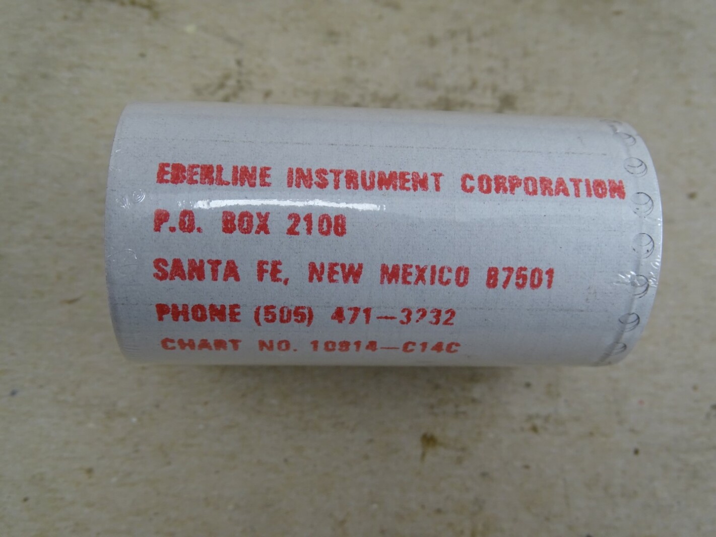 (25) Eberline Instrument Corp Strip Chart Paper , 5057