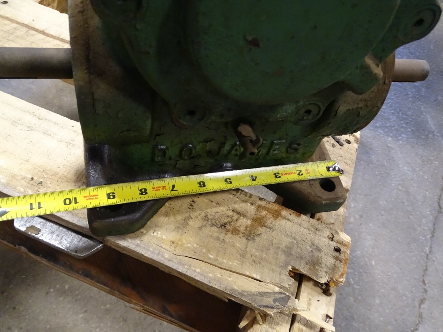 D.O. James Gear Speed Reducer Gearbox 8.5:1 5hp 1750rpm, 38S | eBay