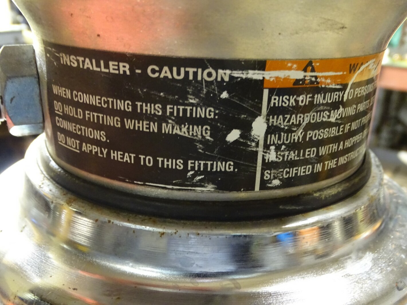 Insinkerator Commercial Garbage Disposal 1-1/4hp 3ph 1725rpm , SS125-26