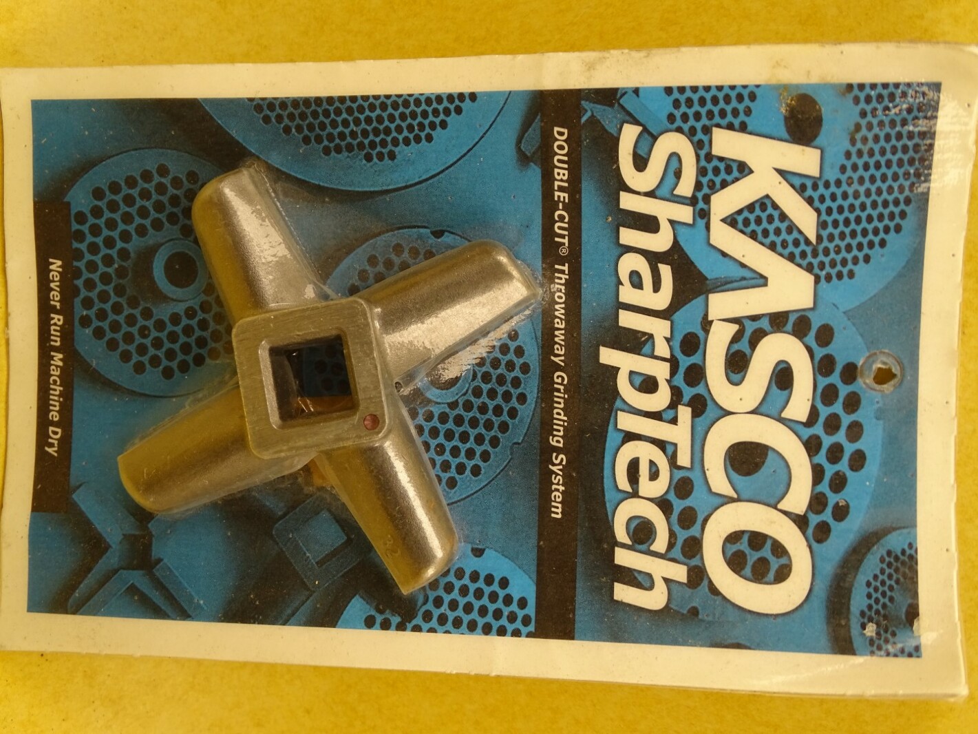 Kasco SharpTech Meat Grinder Knife , No. 82