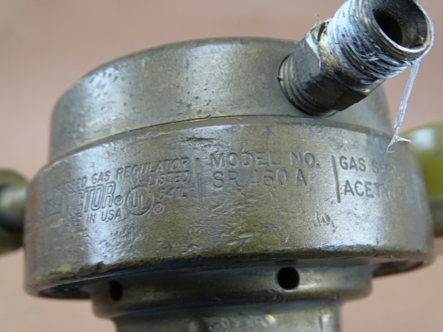 Victor  Single Stage Heavy Duty Acetylene Regulator  , SR460A
