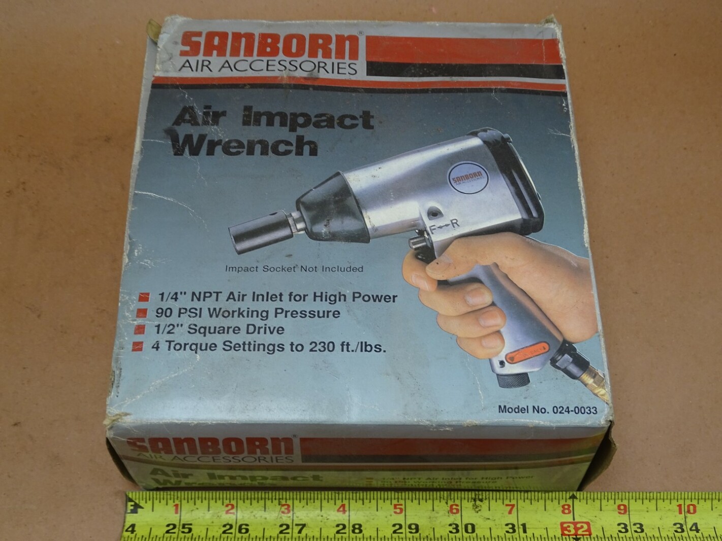 Sanborn Air Impact Wrench 1/2