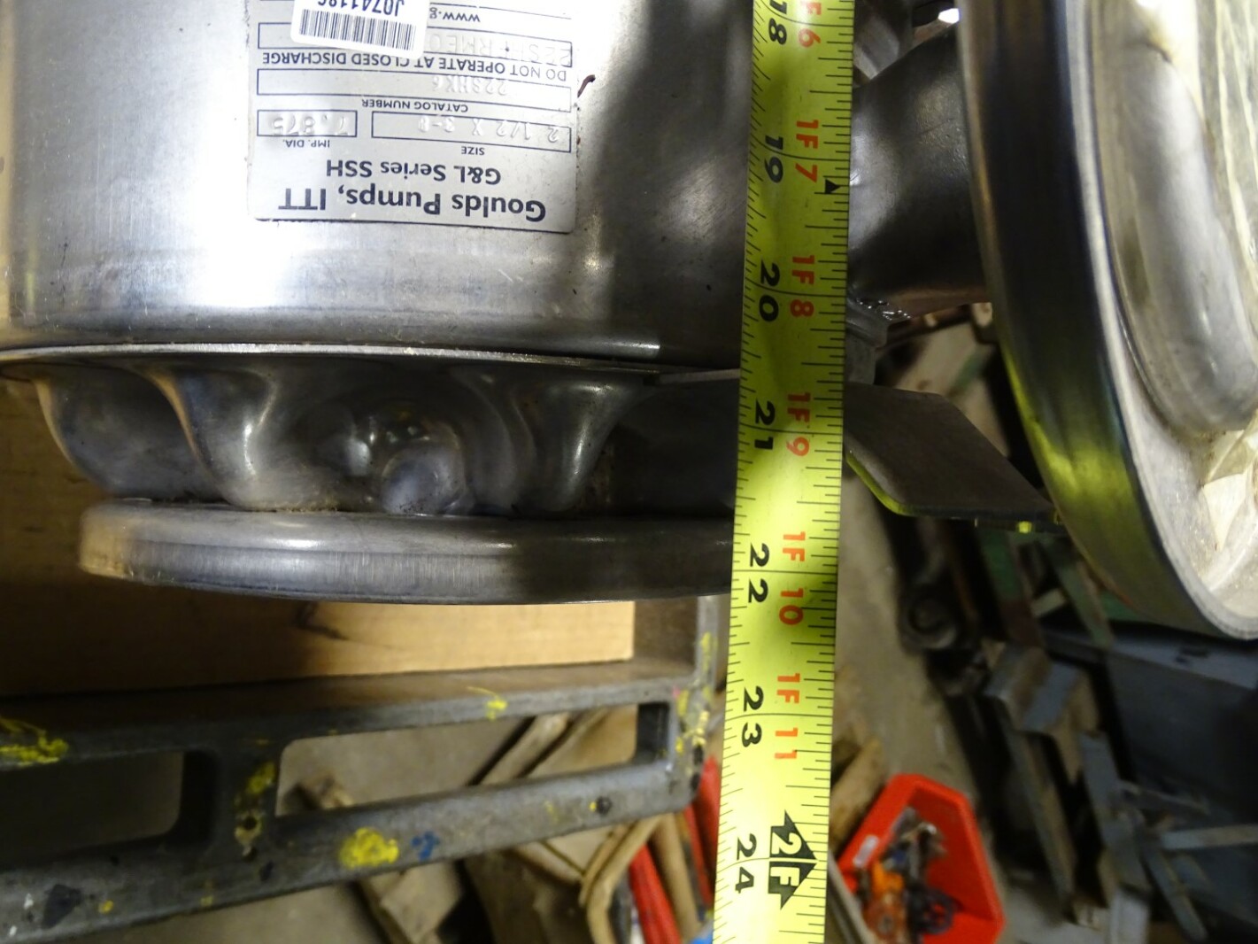 Goulds G&L Series SSH Centrifugal Pump  2-1/2