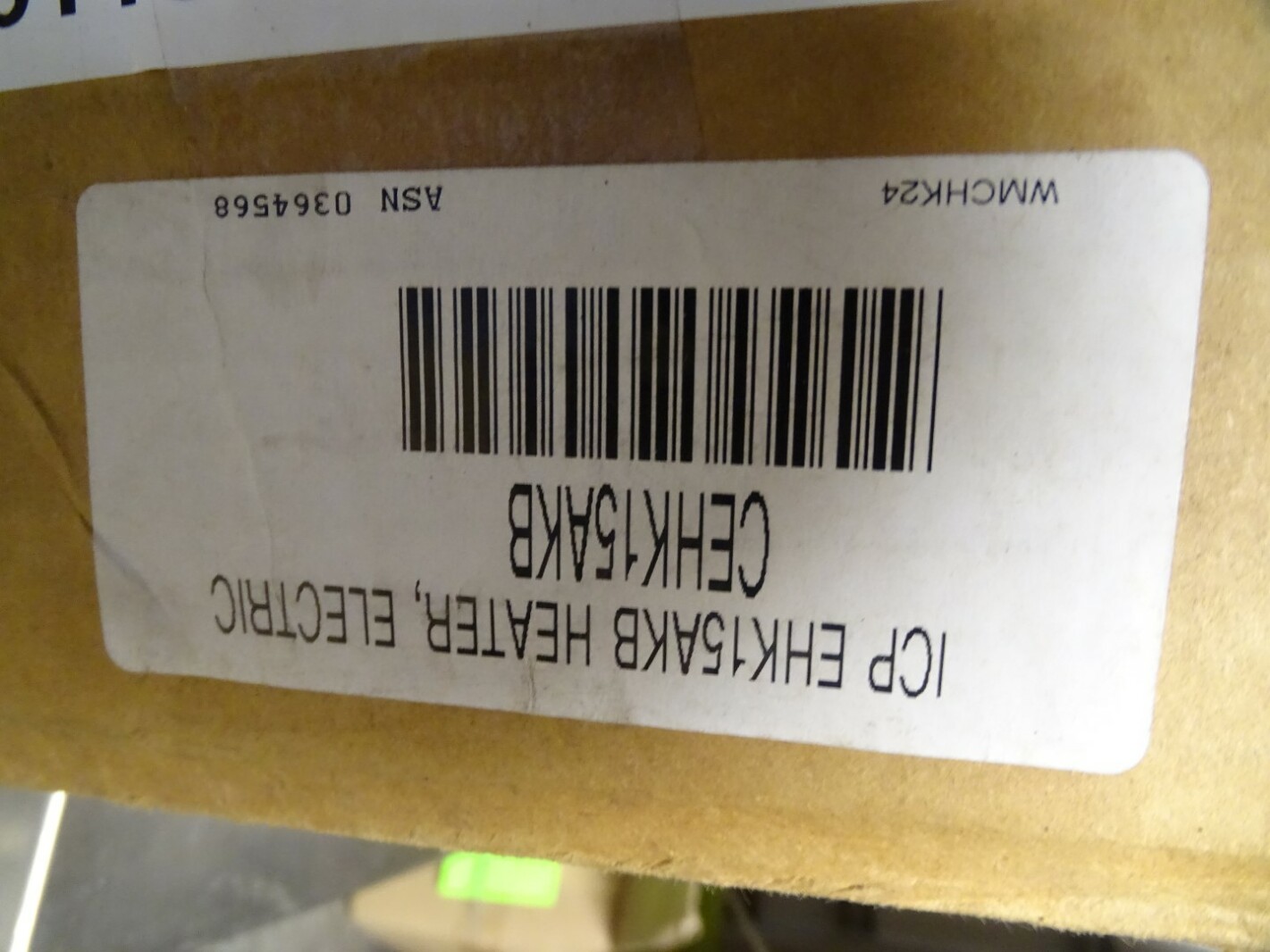 Interntional Comfort Electric Heater, Heating Assembly 15kW, EHK15AKB