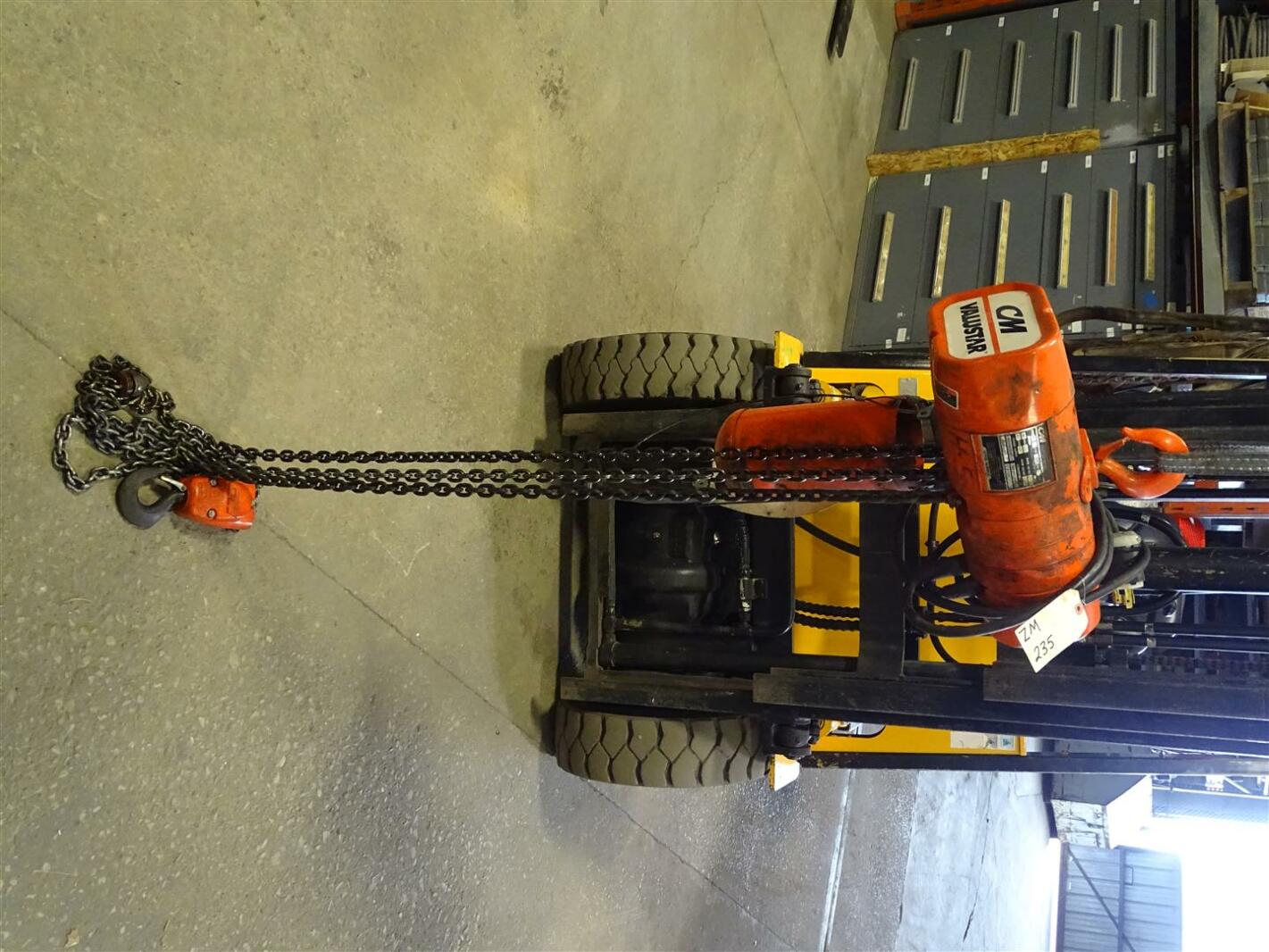 Columbus McKinnon CM Valustar 1 Ton Electric Chain Hoist 20ft