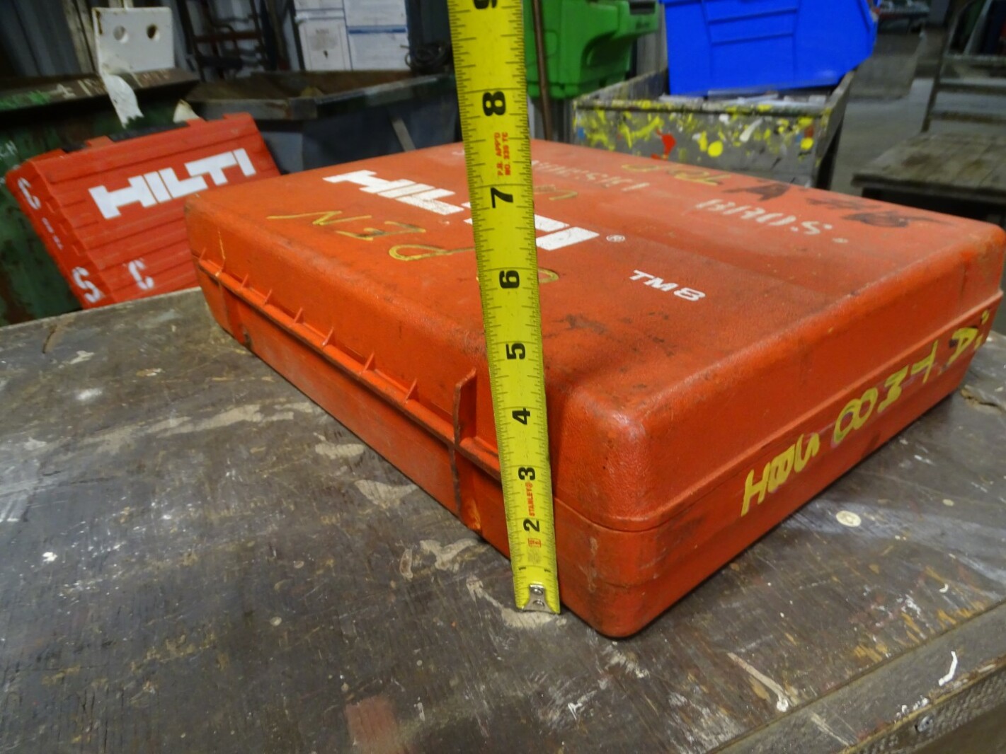 Hilti Corded Hammer Drill w/ Case & Accessories 115Vac 4A, TM 8