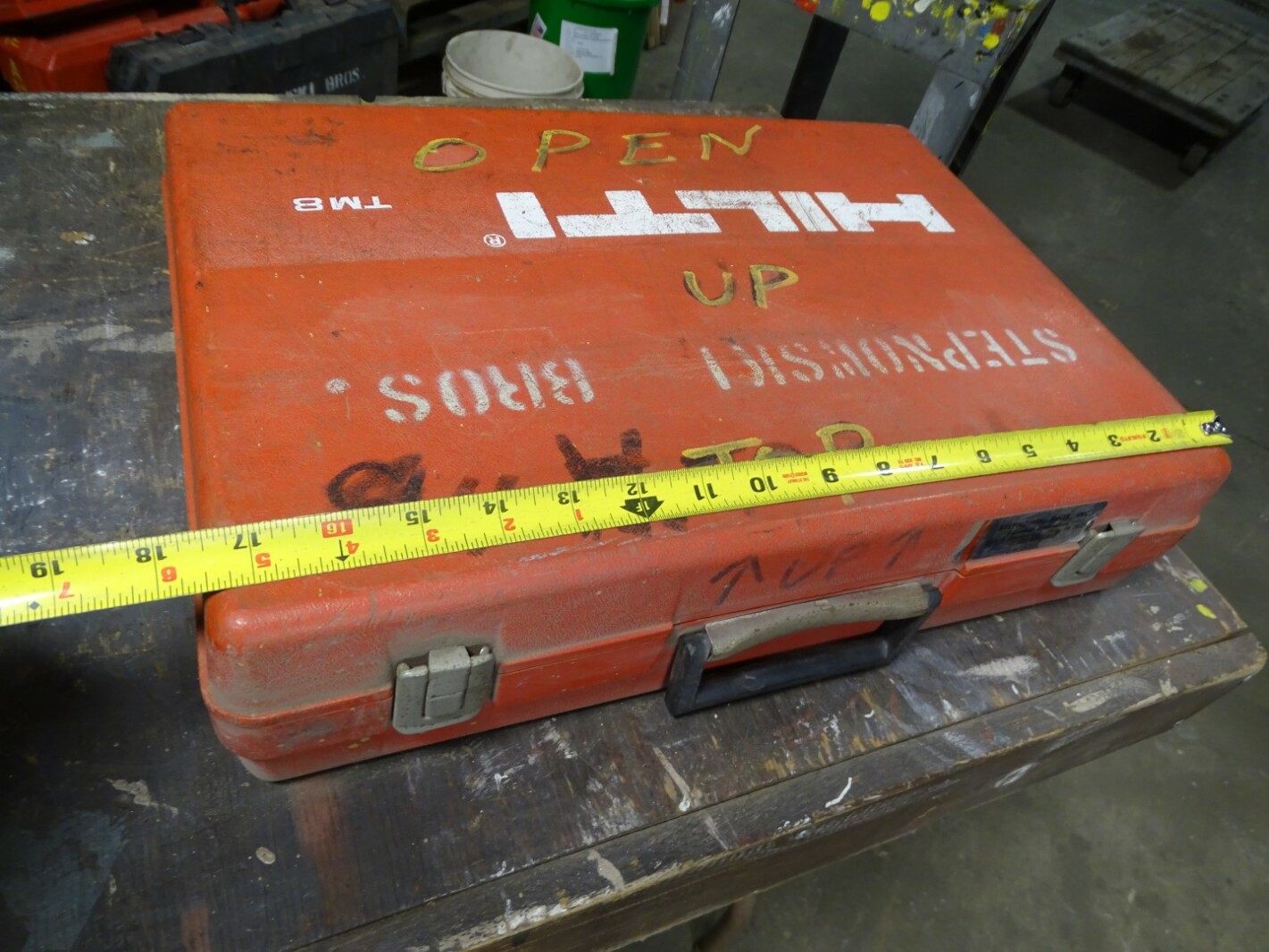 Hilti Corded Hammer Drill w/ Case & Accessories 115Vac 4A, TM 8