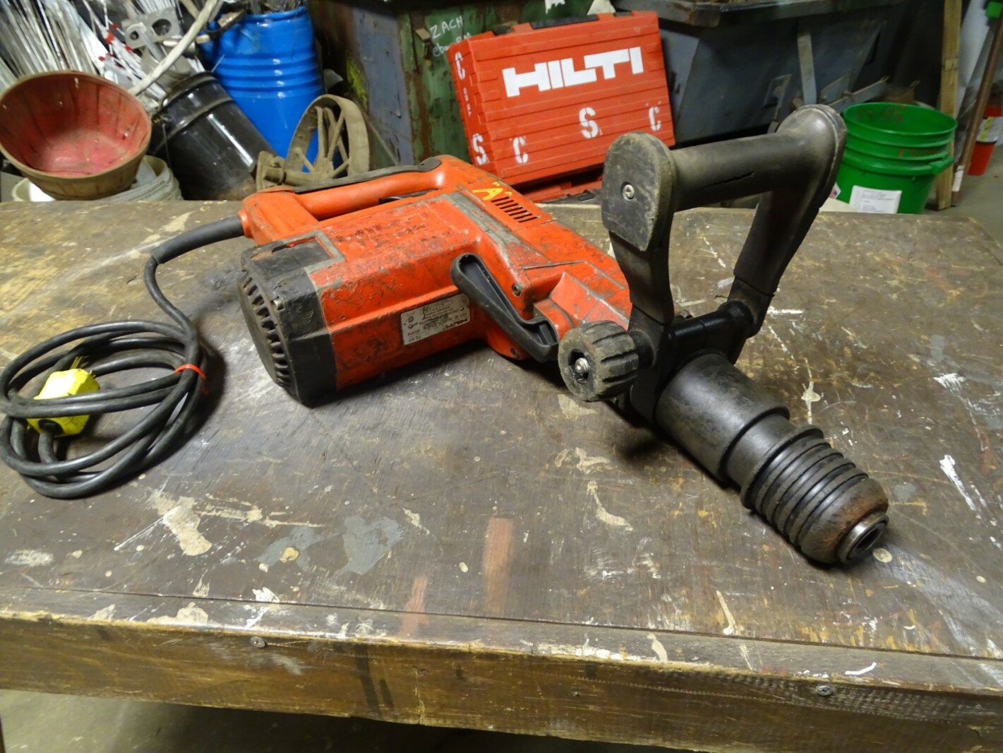 Hilti Corded Hammer Drill w/ Case & Accessories , TE-92