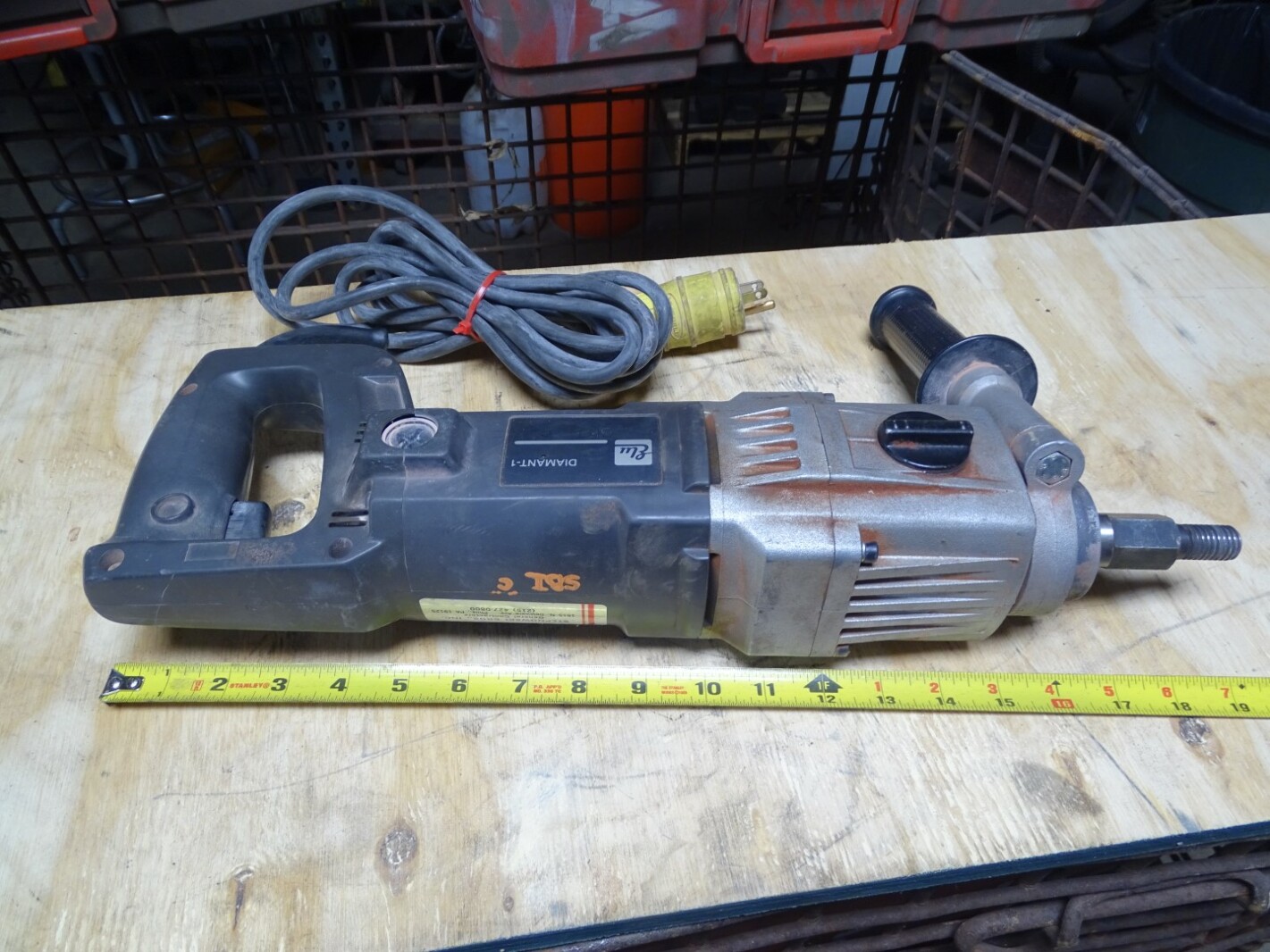 Elu Diamond Core Drill 115V 12A 1300W *Tested Works*, DB10EKL