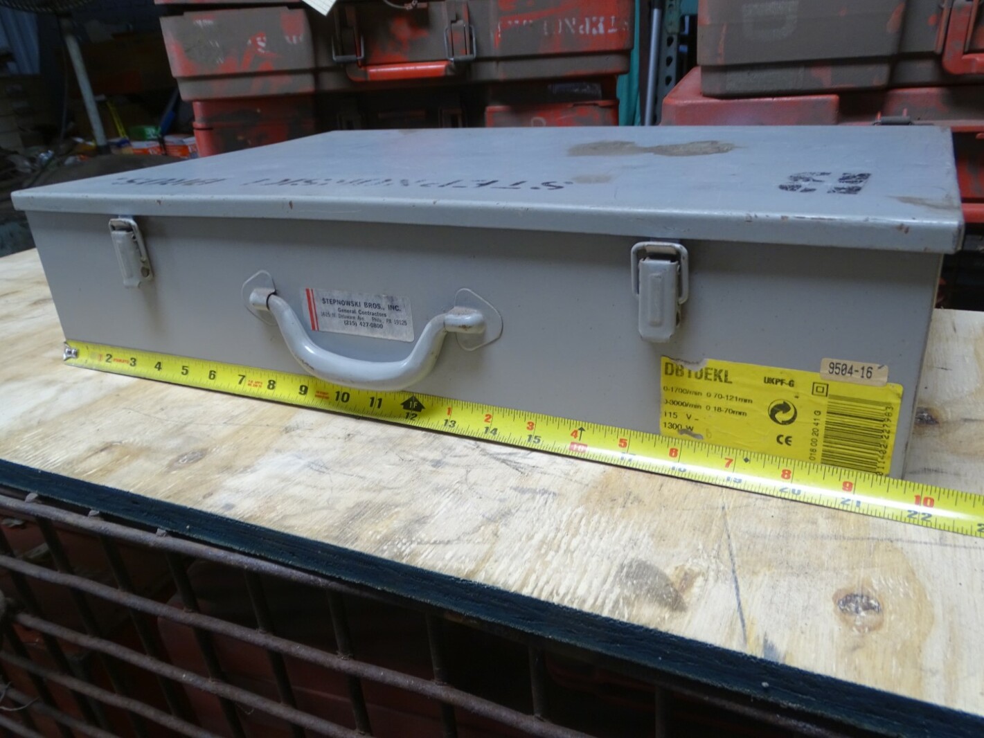 Elu Diamond Core Drill 115V 12A 1300W *Tested Works*, DB10EKL