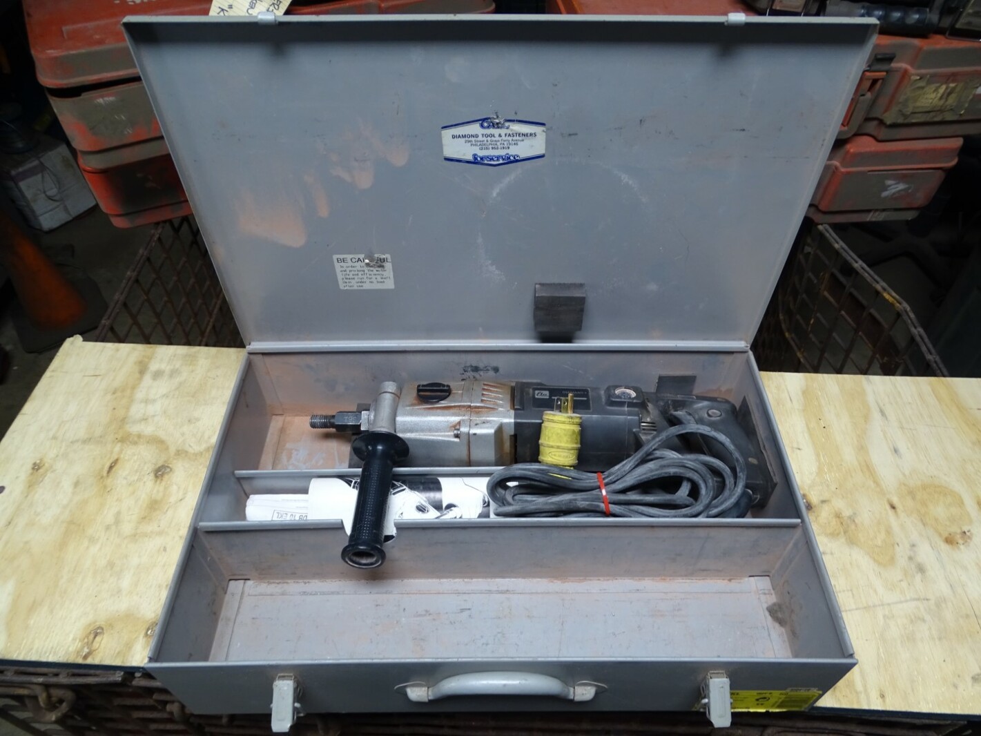 Elu Diamond Core Drill 115V 12A 1300W *Tested Works*, DB10EKL