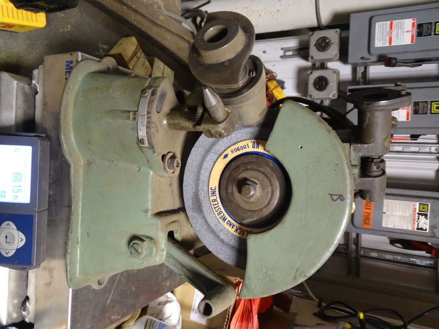 Black Diamond Precision Drill Grinder *Needs Switch/Cord* 1/3Hp 110V 3400rpm, 2B