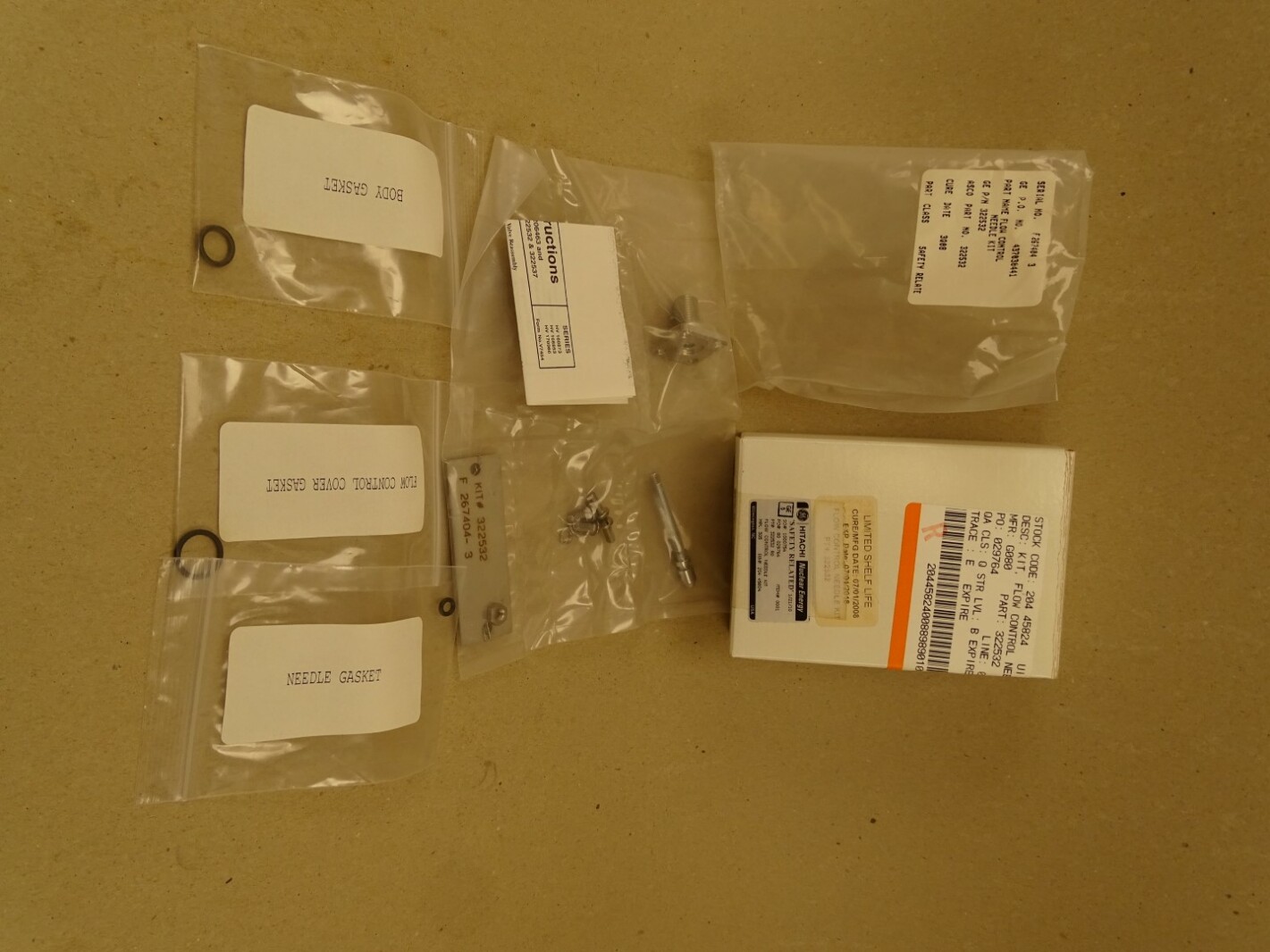 General Electric Flow Control Needle Kit , 322532