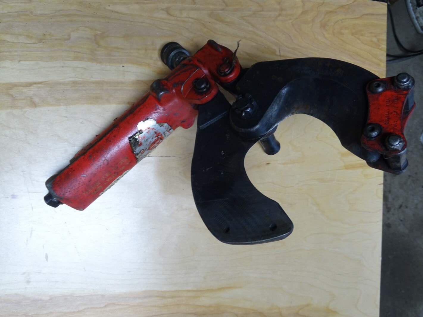 HK Porter Blade Hydraulic Cable Cutter No Hose, JAW 8910