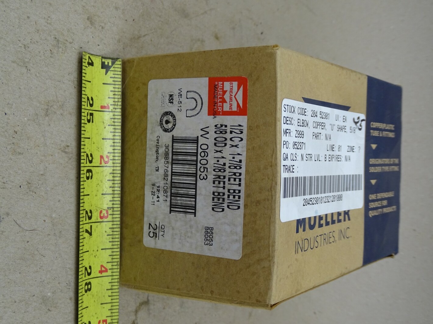 Mueller Ind. Streamline 