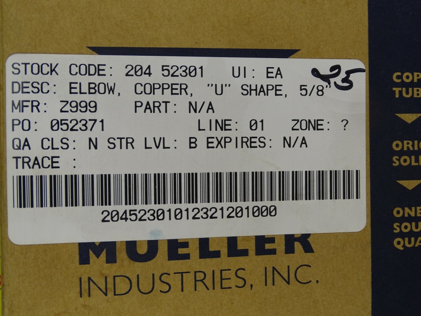 Mueller Ind. Streamline 