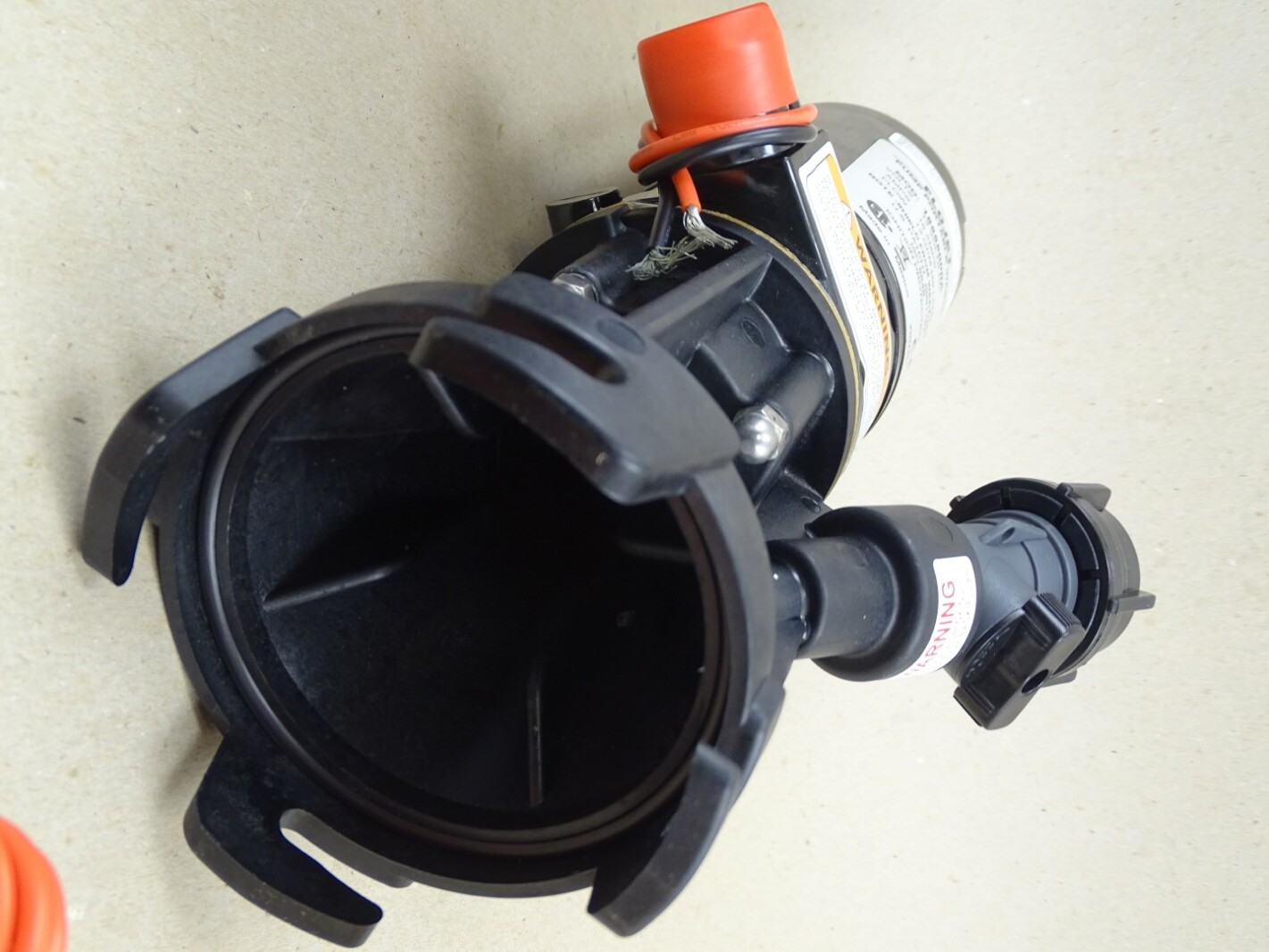 FloJet Portable RV Waste Pump 13GPM 12V 16A, 18555000A