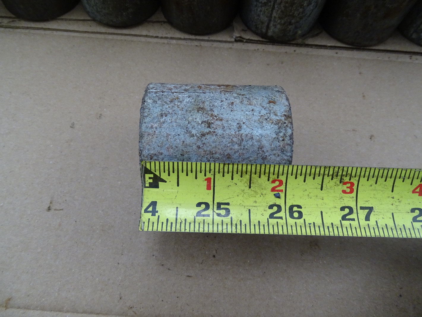 (72) 1-1/4  IN. NPT,  1.250