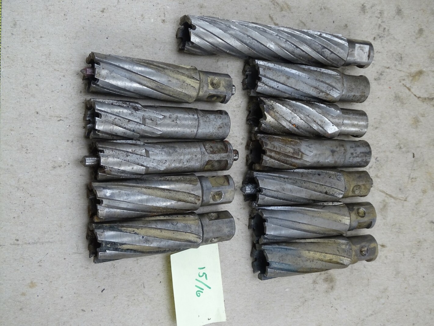 (12) Hougen Annular Cutter 15/16