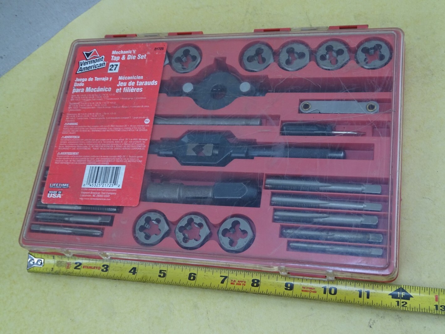 Vermont American Tap & Die Set , 21725 | eBay