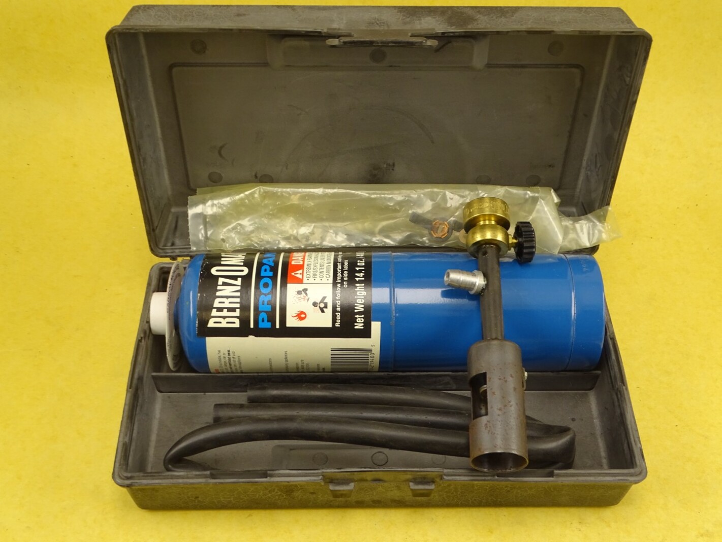 Bern-O-Matic Propane Torch W/ Case & Hardware, 570A