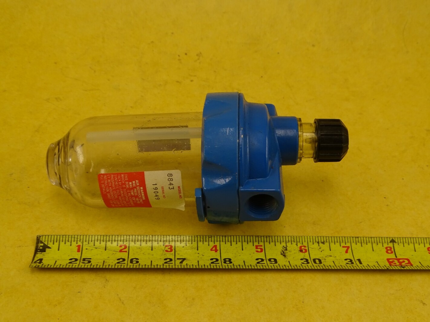 Coilhouse Pneumatics Heavy Duty Lubricator  150PSI, 120 Deg F, 8843