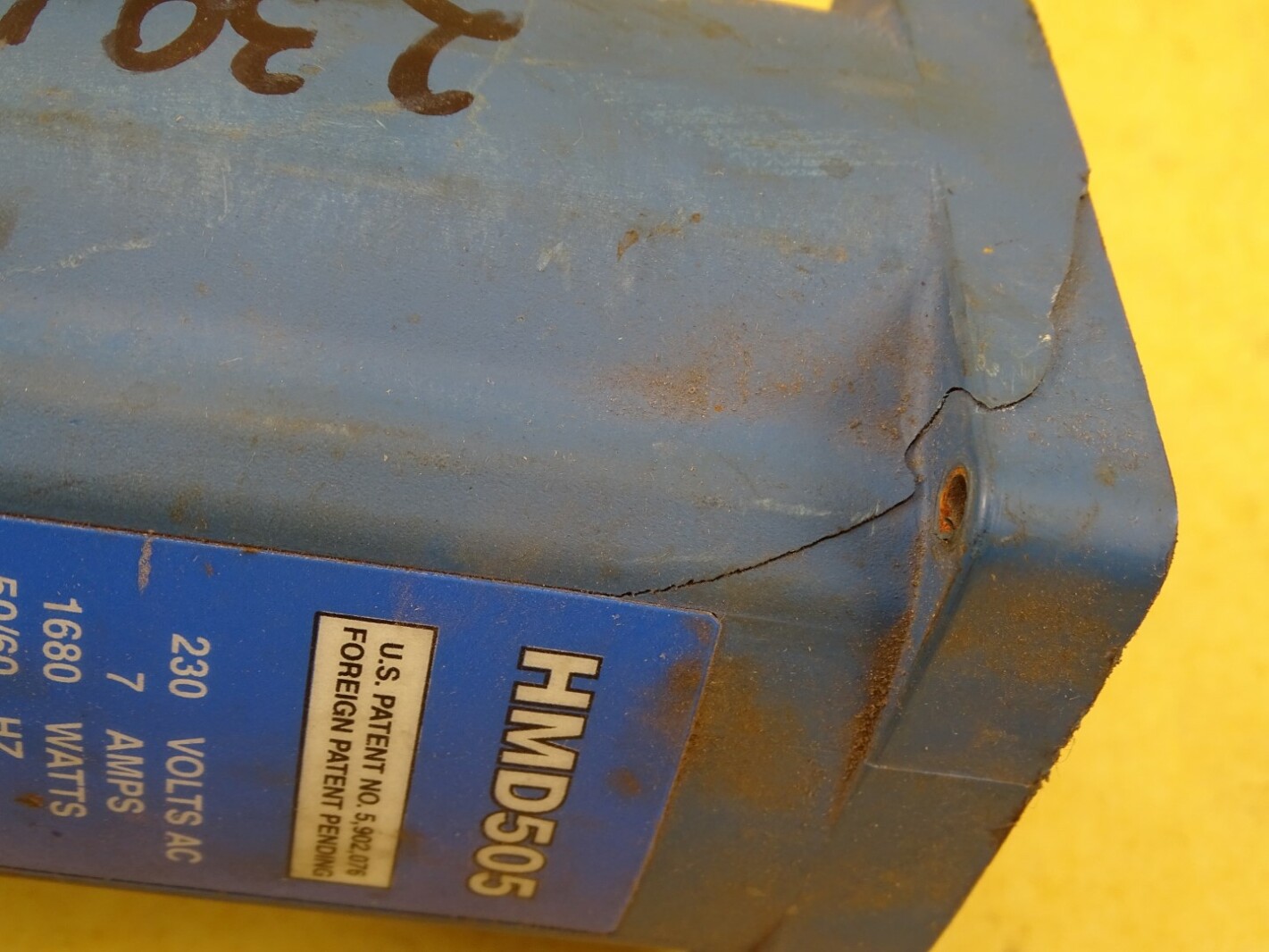 Hougen Mag Drill Housing W/ Field Assembly 230VAC, 7A, 1680W, 50/60Hz, HMD505