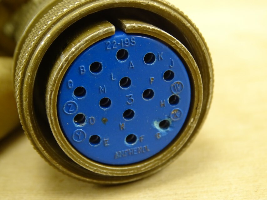 Amphenol Circular Mil Spec Connector 14 PIN PLUG, 97-3106A-20-27S