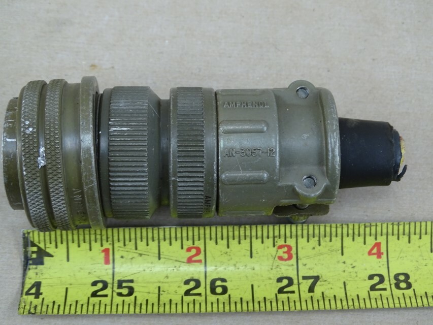 Amphenol Circular Mil Spec Connector 14 PIN PLUG, 97-3106A-20-27S